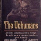 The Unhumans Various Authors 1965 Paperback