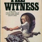 The Witness Dorothy Uhnak c1969 Paperback