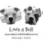 Lg- Love a Bull babydoll T-shirt (fitted)