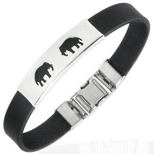 Elephant Stainless Bracelet