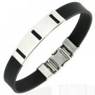 Vertical Lines Stainless Bracelet
