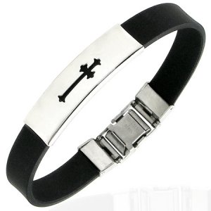 Cross Stainless Bracelet