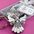 Set of 80 Angel design keychain favors