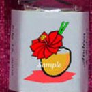 150 BEACH LUAU PARTY Candy custom Wrappers Favors
