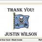 Kid PIRATE Birthday Thank You Cards Notes Kids
