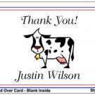 Kid FARM ANIMALS Birthday Thank You Cards Notes Kids