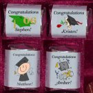 * 150 GRADUATION 2007 Candy Custom Wrappers PARTY Favors