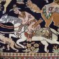 THE MONGUL HUNTING PARTY silk 1600 KPSI Antique