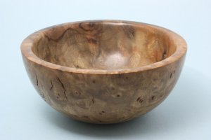 Claro Walnut Burl bowl