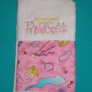 It's not easy being a Princess Burp Cloth