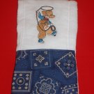Cowboy Burp Cloth