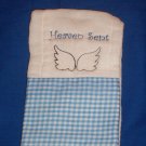 Light Blue Heaven Sent Burp Cloth