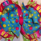Boutique Flip Flop Summertime Hair Bow