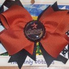 Boutique Houston Astros Bottle Cap Hair Bow
