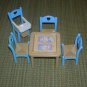Fisher Price Loving Family Dollhouse Table set highchair
