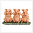 No Evil Piggies Here!