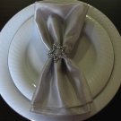 Rhinestone Star Napkin Ring with Napkin (Set of 4)