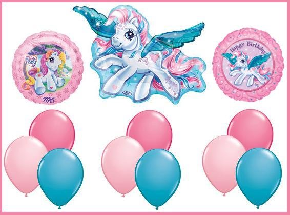 My Little Pony party balloon set - supplies decorations