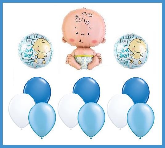 It's a boy Baby Shower Balloon Set - party supplies