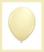 Ivory Fashion Latex Balloons â 12ct