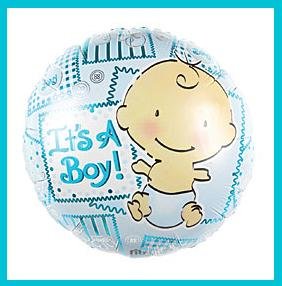 It's a Boy baby shower balloons supplies decorations