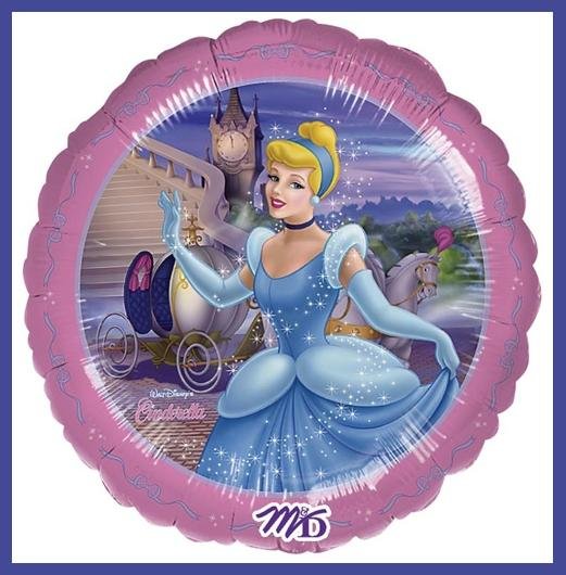 Cinderella Stardust Party Balloons - Disney Princess