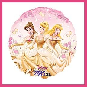 Disney Princess party balloons Belle/Cinderella/Beauty