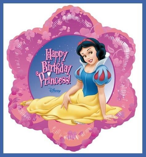 Snow White Birthday Party Balloons - Disney Princess