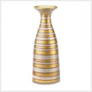 38668 Metallic Stripe Vase