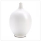 38663 White Ceramic Longneck Vase