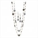 12004 Black Pearl Jewelry Set