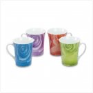 37086 Rose Design Mugs