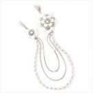 12957 White Magnolia Necklace