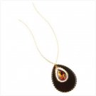 12961 Topaz Teardrop Necklace