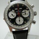 Vintage Men's Breitling Wakmann Triple Date Chronograph Watch