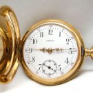 Vintage Gold Omega Ladies Pocket Watch 14K