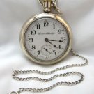 Vintage Hampden Watch Company Men's Pocket Watch 18s 17 Jewel