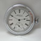 Vintage American Waltham Side Winder Open Face Pocket Watch Circa 1893
