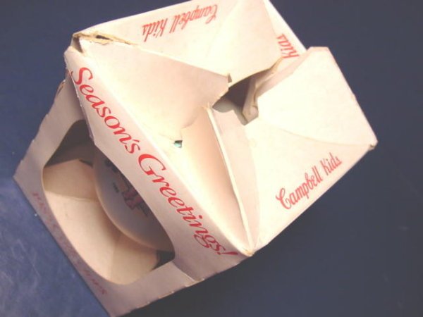 Campbell kid christmas ornament