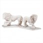 Alabastrite Garden Lion Pair