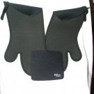 Kitchen Grips 2 Extra Length Oven Mitts and 1 Table Trivet