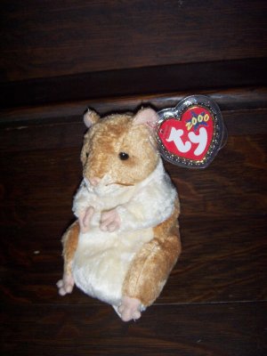 pellet the hamster beanie baby