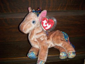 zodiac horse beanie baby