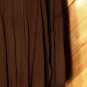 Lotustraders Chocolate Brown Blouse Tunic Top OSFA NWT