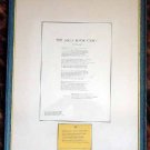 Louie Hyde Lawton U of M Framed Presentation 1958