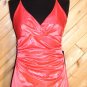 City Triangles Coral Gltr Evening Prom Dress Prom L NWT