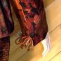 Lord Taylor Multi Earthtone Floral Skirt Suit Outfit 12