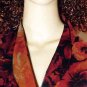 Lord Taylor Multi Earthtone Floral Skirt Suit Outfit 12