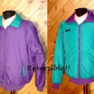 Columbia Reversible Men Purple/Green Outerwear Jacket L