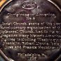 Fenton Carnival Glass Xmas 1974 Nation's Church Plate